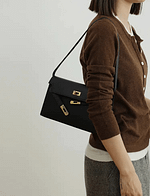 Women's Inspired Kelly Versatile Genuine Leather Shoulder Bag