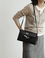 Women's Inspired Kelly Versatile Genuine Leather Shoulder Bag