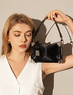 Women's Mini Trunk Shoulder Bag