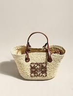 Women's Luxury French Straw Basket Tote Bag