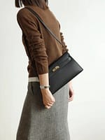 Women's Inspired Kelly Versatile Genuine Leather Shoulder Bag