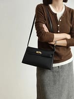 Women's Inspired Kelly Versatile Genuine Leather Shoulder Bag