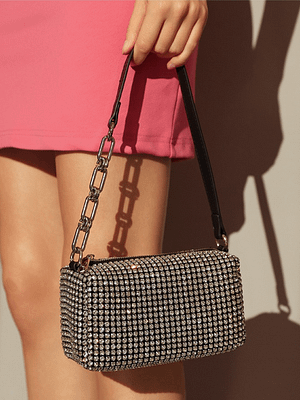 Women's Rhinestone Shoulder Crossbody Bag