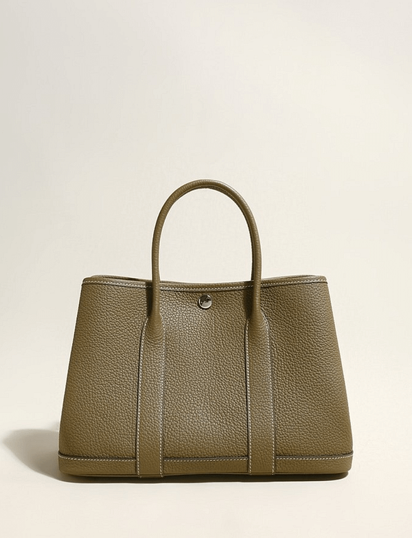 Women's Large Pebble Leather Tote Bag